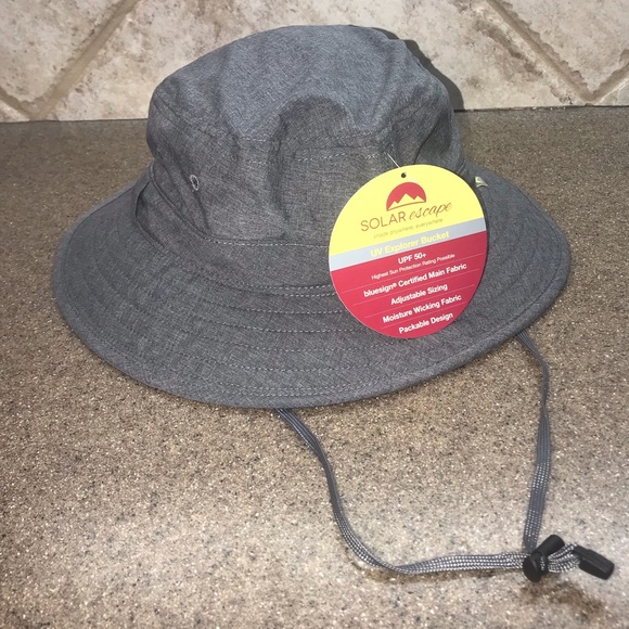 Solar Escape Mens Uv Bucket Hat 